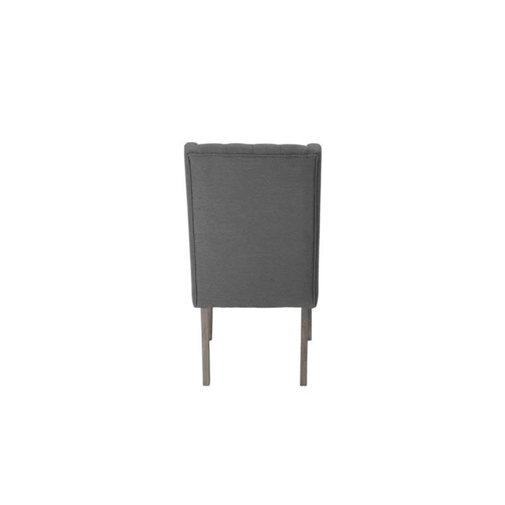 Best Quality Furniture D2-Sc2 Dining Chairs (Set Of 2) Gray