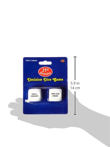 21St Birthday Decision Dice Game