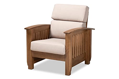 Baxton Studio Charlotte Lounge Chair - Thumbnail 2