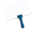 Trainers Warehouse Quick Response Board | Handheld White Board With Handle - Teaching Props - Super-Sturdy Dry-Erase, Two-Sided