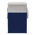 Brandlift Folding Laundry Basket 75 Litre Large Clothes Hamper With Lid And Side Handles | Collapsible Freestanding Storage Bin 