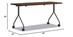 Hon Between Shaker Cherry Laminate Nesting Table