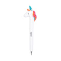 Yoobi Unicorn Cute Pens For Girls - 0.8Mm Black Ballpoint Pens W/Caps - Smooth Writing Black Pens Ballpoint - Fun Pens For Kids