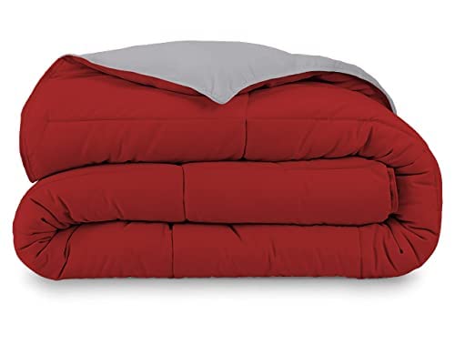 Elegant Lightweight Ac Comforter All Season Down 1200 Series, Double Bed Comforter Quilted Micro Fiber Fill 400 Gsm Comforter (
