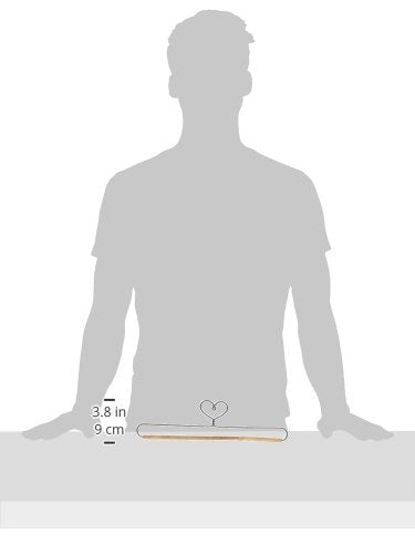 Ackfeld 66770 Heart With Stained Dowel Holder, 12'', Single Heart, 12''