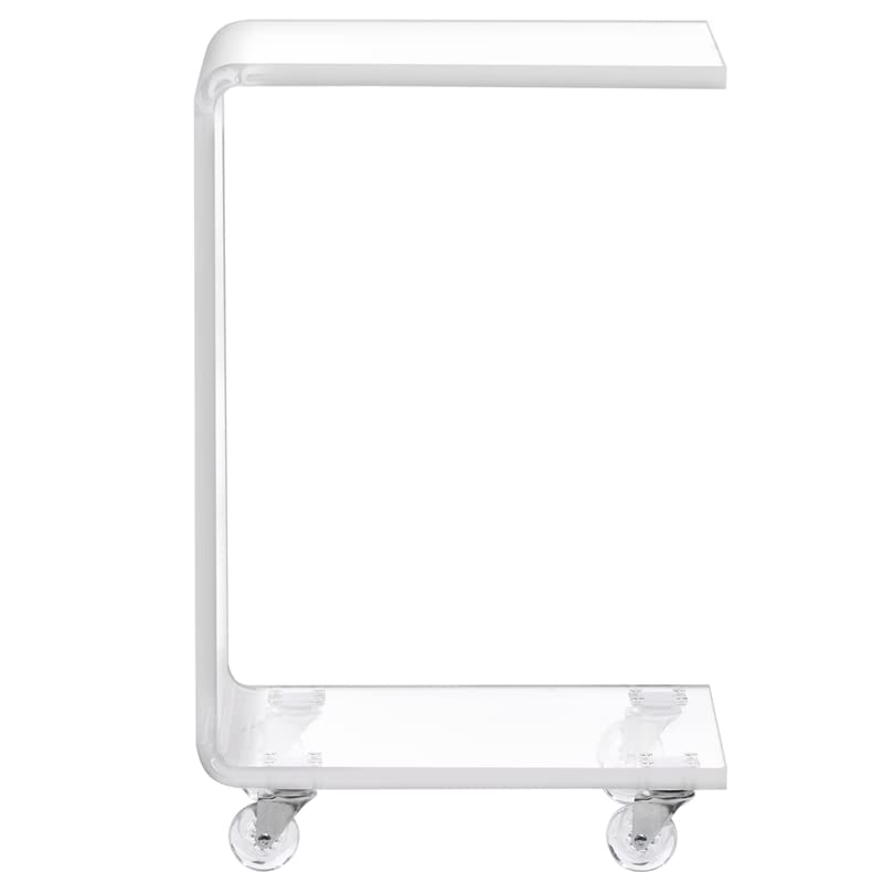 Progressive Furniture Acrylic Chairside Table, Clear