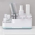 HOMESHOPPER Bathroom Toothbrush Caddy, HOMESHOPPER Upgraded Bathroom Toothbrush Holder, Toothbrush and Toothpaste Organizer Rack
