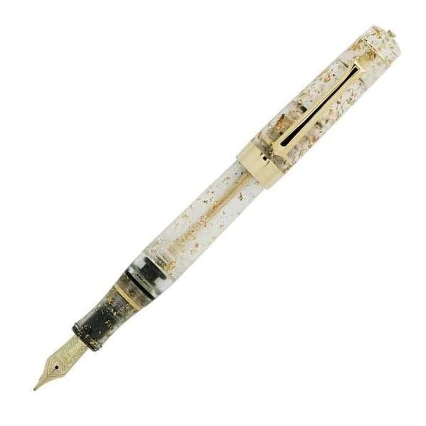 Stipula Suprema Fountain Pen Suprema Foglia D'Oro - 14K Gold Stiflex Broad Nib