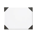 Doodle Desk Pad, 50-Sheet White Pad, Refillable, 22 X 17, Brown