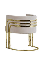 Best Quality Furniture Accent Chair, Beige