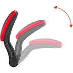 Lorell High-Back Gaming Chair, Red and Black