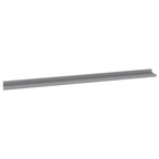 Vidaxl Wall Shelves 2 Pcs Gray 45.3''X3.5''X1.2''