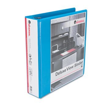 Universal Vinyl Round Ring View Binders Bndr,View,11X8.5,2',Lbe (Pack Of15)