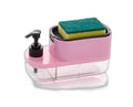 Qaswa Cosmetic Organizer Box Drawers Storage Plastic Stationary Box | Make Up Organiser For Women (Pink) Dl 75