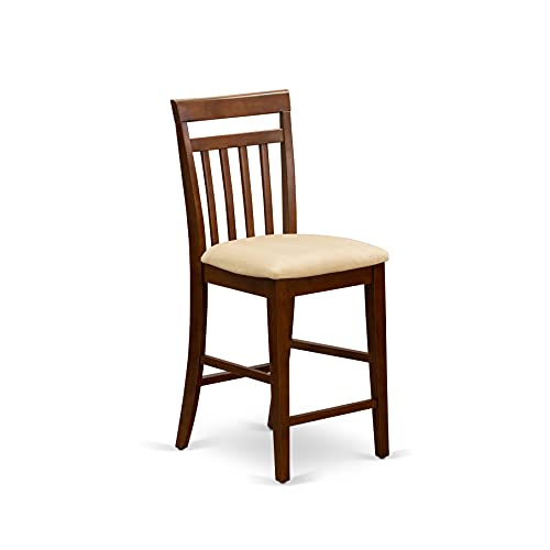 East West Furniture EWS C Dining Table Set, 2 Pieces, Oak Finish