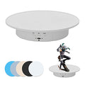 JAYEGT Motorized Rotating Display Stand, 7.87inch /17.6lbs Load, 360 Degree Electric Rotating Turntable for Photography Products