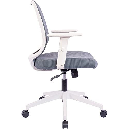 Lorell LYS Mid-Back Task Chair, Gray