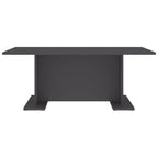 vidaXL Coffee Table Gray 40.7"x23.6"x15.7" Engineered Wood