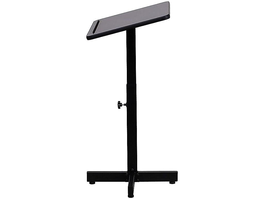 Flash Furniture Xu-Lectern-Adj-Gg Adjustable Height Metal Lectern