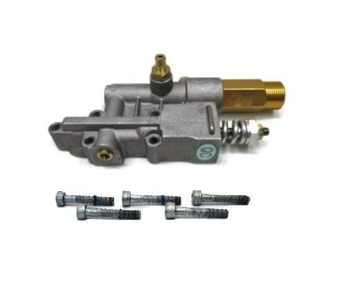 Homelite Replaces Himore Complete Outlet Manifold For Pressure Washer Pump, Uses 5 Screws In This Manifold, Including O-Rings, U