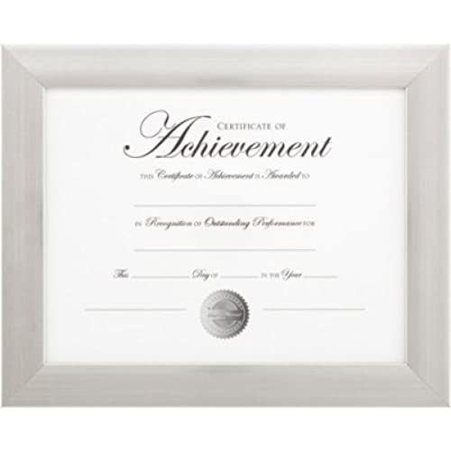 Burnes DAXNDSB8511ST 8.5 x 11 Document Frame44; Silver