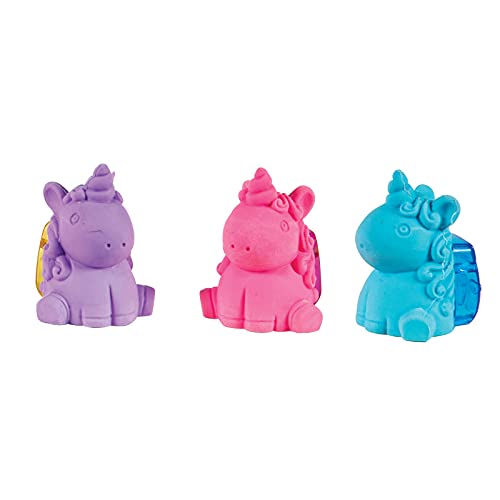 Toyplaya Unicorn Sharpener And Eraser 12X Pcs
