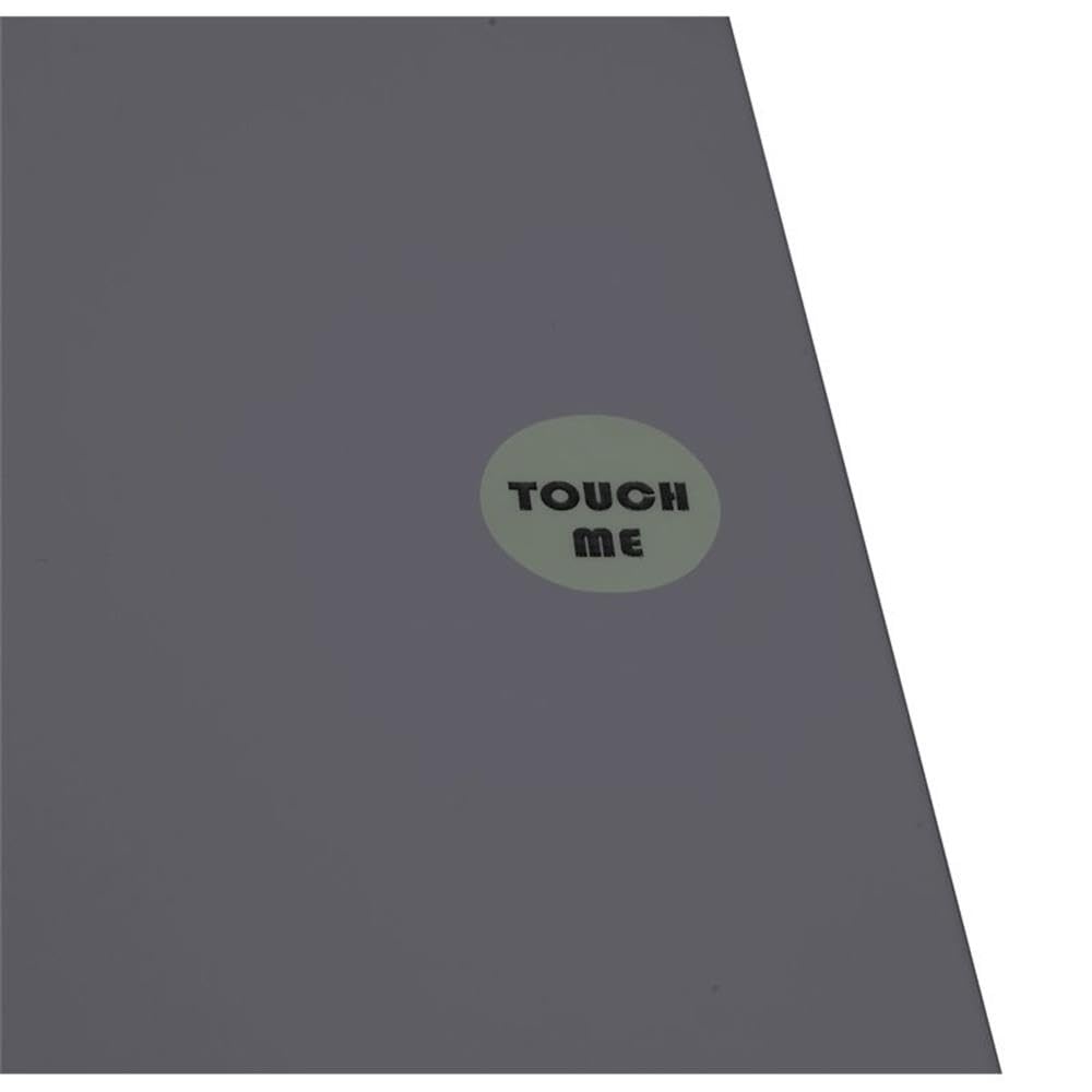 Acme Ximena Wooden Rectangular Floating TV Stand with LED Lighting in Gray