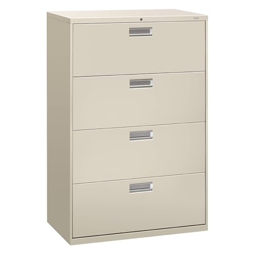 600 Series 36&quot;W 4-Drawer File Finish: Light Gray