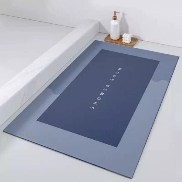 TADRUP Bathroom Mat, NonSlip Soft Quick Drying Bathroom Mat & Water Absorbent Door Mat, Floor Mat, Bath Mat, Doormat, Bathroom 