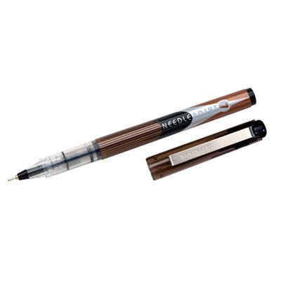 Skilcraft 7520-01-506-8495 Liquid Magnus Needle Pen, 0.7Mm Fine Point, Black (Pack Of 12)
