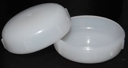 #11719 Tempo Replacement, 1-1/4'' Round Cup Floor Protector Glides - 4-Pack