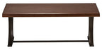 International Caravan Rectangular Coffee Table In Canyon Oak Finish