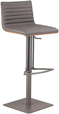 The Armen Living Cafe contemporary adjustable barstool is a beautiful addition to the modern kitchen, living room, or bar area. 