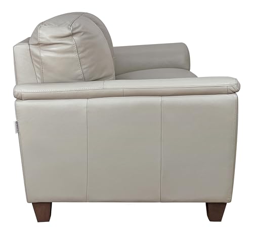 Acme Furniture 62&quot; L Leather Upholstery Loveseat, Beige