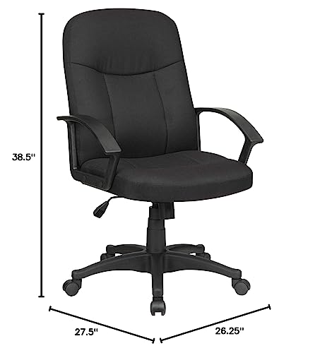 Lorell Executive Mid-Back Chair