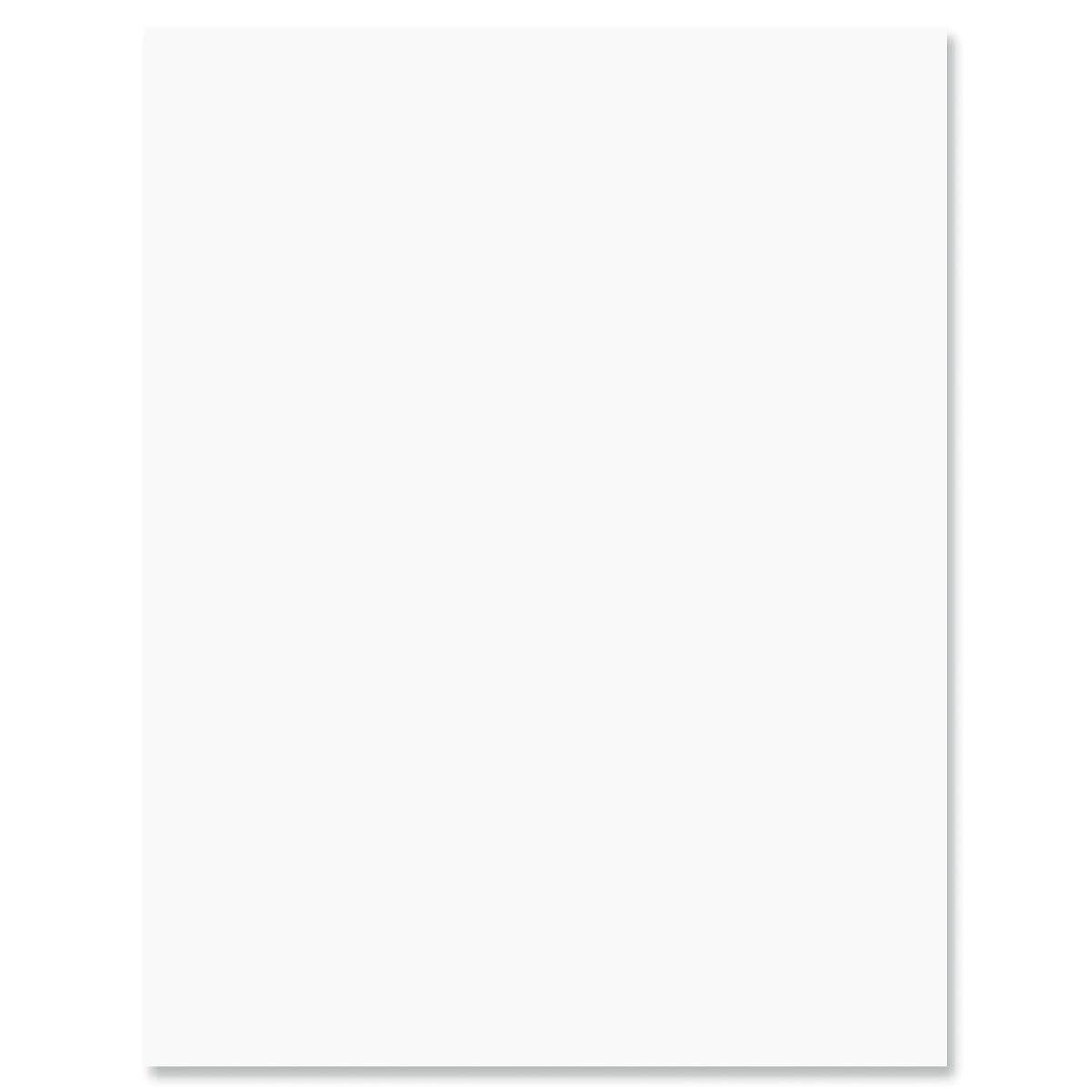 Solid White Letter Papers - Set Of 25 Plain Stationery Papers, 8 1/2' X 11', Compatible Computer Paper, Second Sheet Letterhea