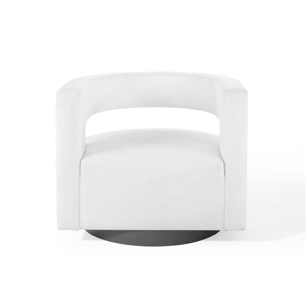 Modway Spin Armchairs, White