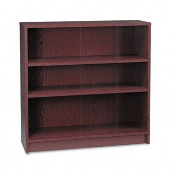 Hon 1870 Series Square Edge Laminate Bookcase Bookcase,3Shelf,Sqedg,My (Pack Of2)