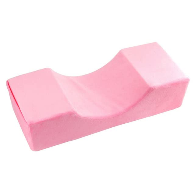 Koolouispoper Grafted Eyelash Extension Pillow Neck Support Eyelash Pillow Soft Memory Foam U Shape Lash Pillow Makeup Salon wit