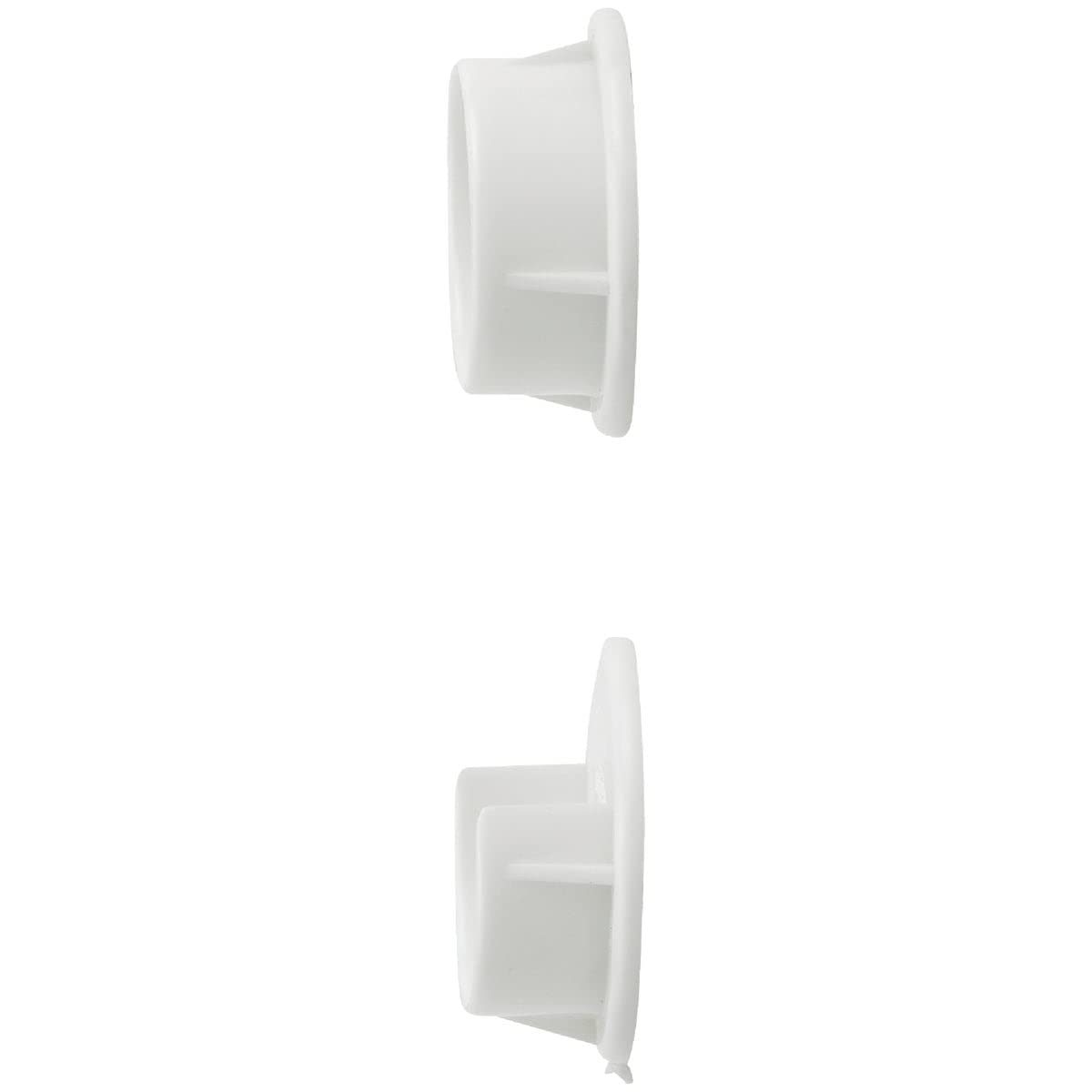 Stanley N154-567 Pr/1 X 7: John Sterling Closet Pole Sockets (Bc-0037), Pack Of 1, White
