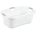 Sedlav 1.25 Bushel Ultra HipHold Laundry Basket  Ergonomic Plastic Washing Bin, White