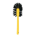 Commercial-Grade Toilet Bowl Brush, 17 Long, Plastic Handle, Brown