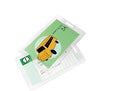 Laminating Pouches - 7 Mil Luggage Tag W/Slot (2-1/2' X 4-1/4') - 100/Box