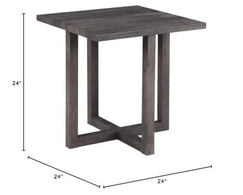 Lilola Home Moseberg Rustic Wood End Table