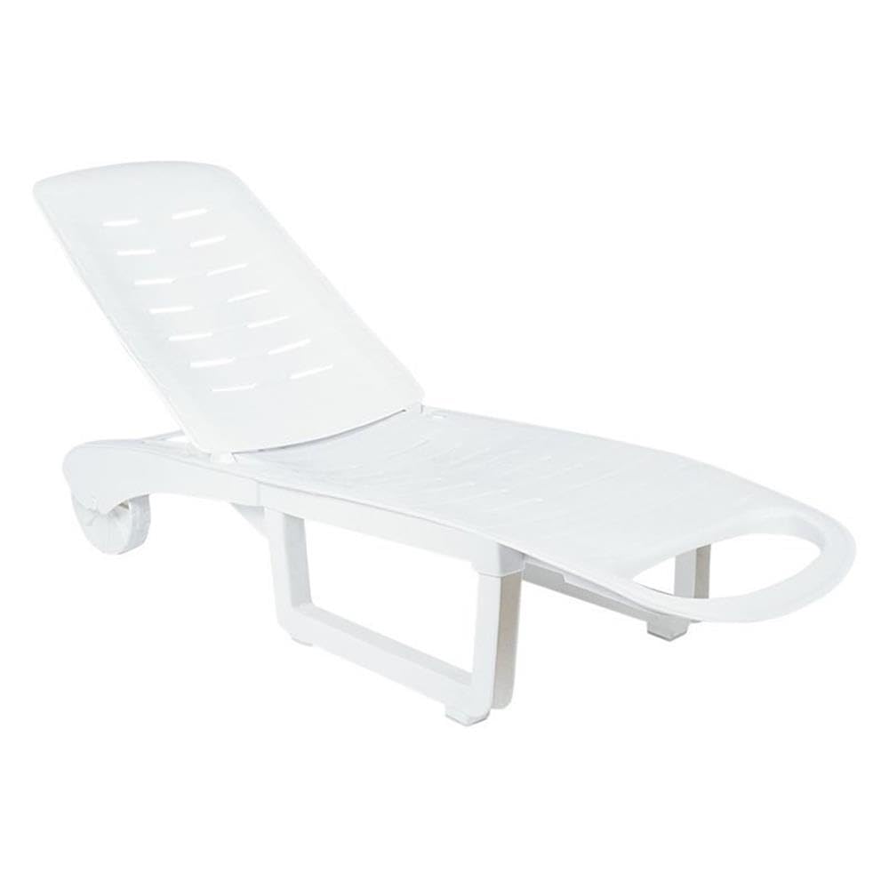 Compamia Sundance Pool Chaise Lounge in White (Set of 2)