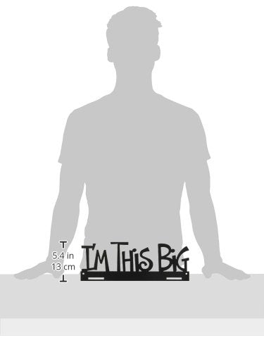 Ackfeld 24947 14In Im This Big Hanger Charcoal, 14'