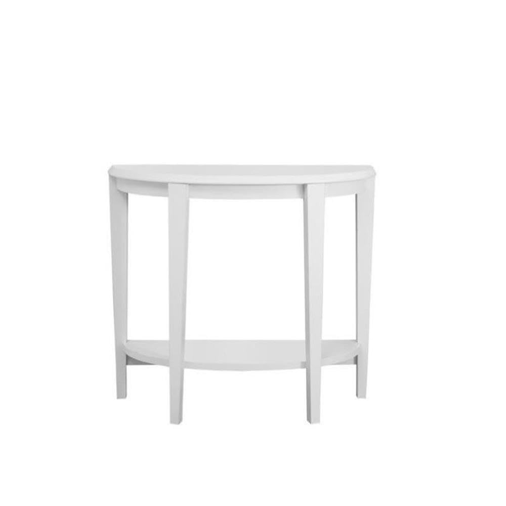 Monarch Specialties Console Table - Narrow Entry Table, 36?L (White)