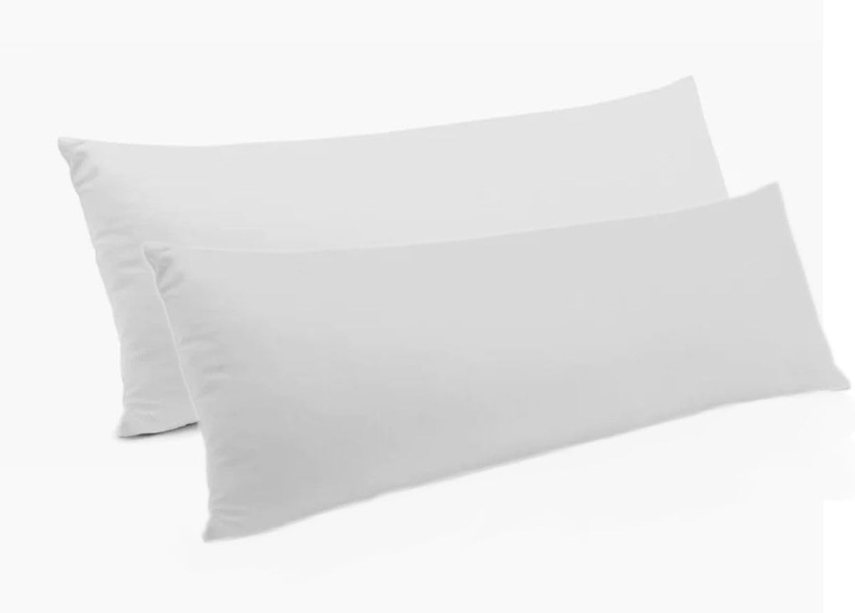 Moonrest Premium Rectangle White Pillow Insert Form With Hypoallergenic Polyester Fiber Filling, Sham Stuffer For Sofa Throw - S