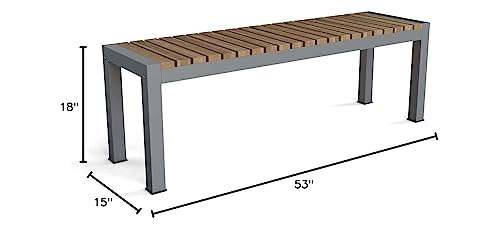 Anderson Teak BH-5315 Seville 3-Seater Outdoor Bench