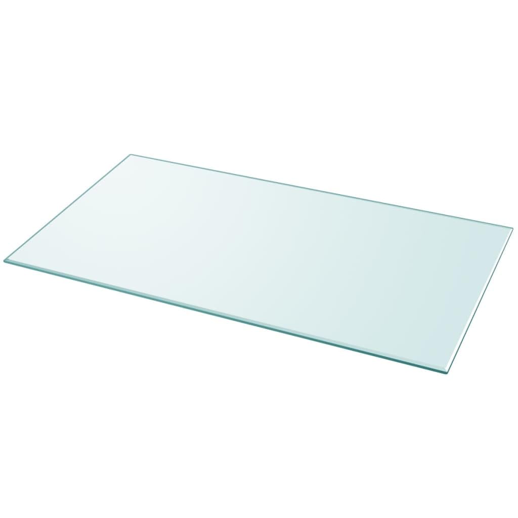 Rectangular Tempered Glass Table Top - Thumbnail 2